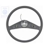 Original VW Steering Wheel, Padded Satin Black - 171419655A 01C