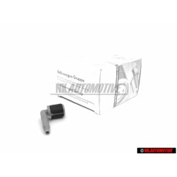 Original VW Windshield Washer Pump Connector Elbow Fitting - 1J0955665H
