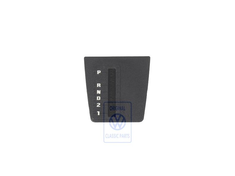 Original VW Trim For Gear Selector Satin Black - 155863215 01C