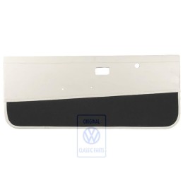 Original VW Door Panel Trim (Leather) Lasky White - 155867015BCSW4