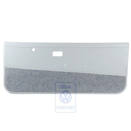 Original VW Door Panel Trim (Leather) Dove Grey - 155867016BCSW7