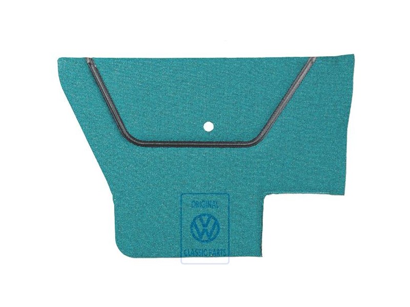 Original VW Side Panel Trim Blue Green - 155867043AQBSJ