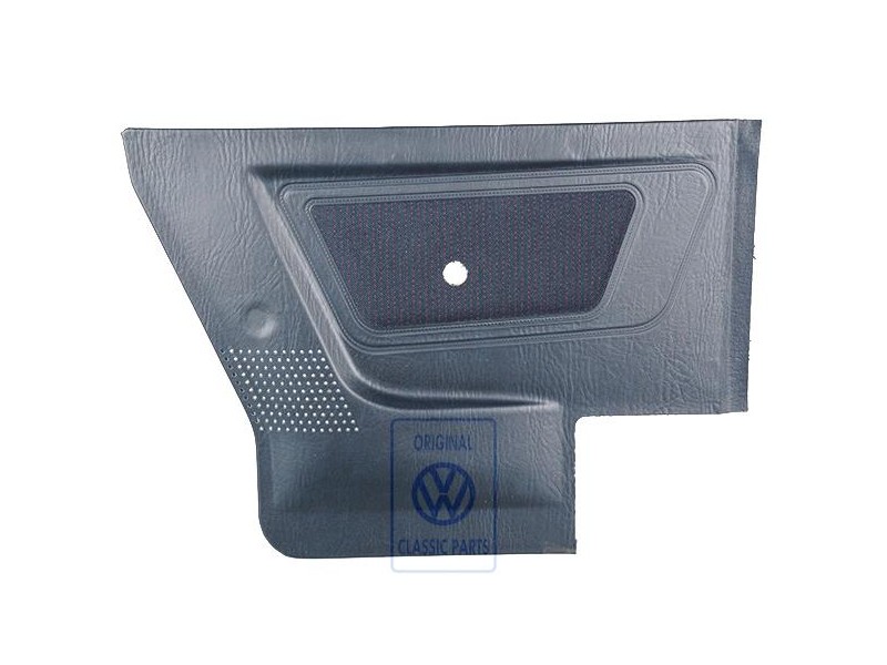 Original VW Side Panel Trim Mauritius Blue - 155867043P WX1