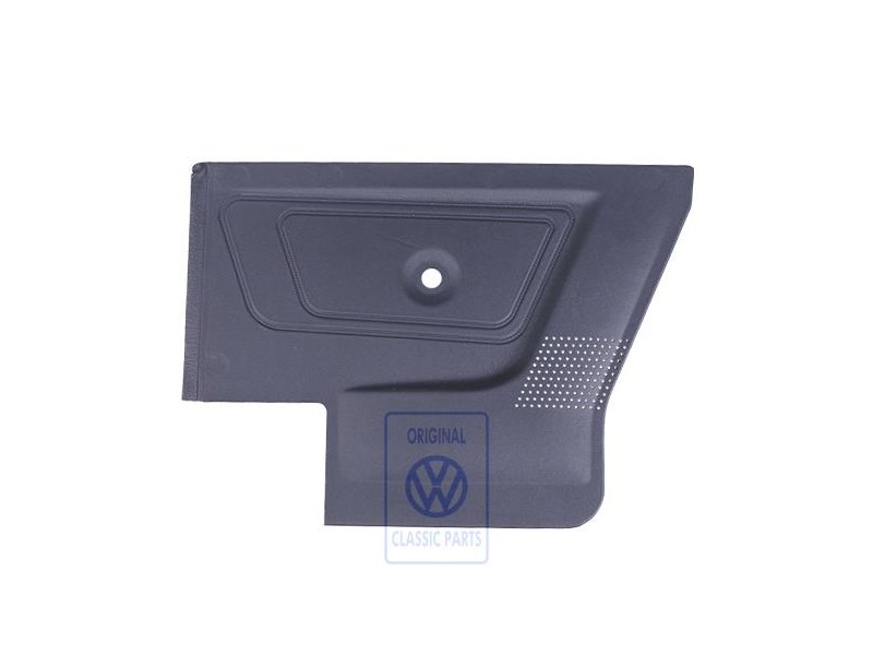 Original VW Side Trim (Leatherette) Mauritius Blue - 155867044E 9KM