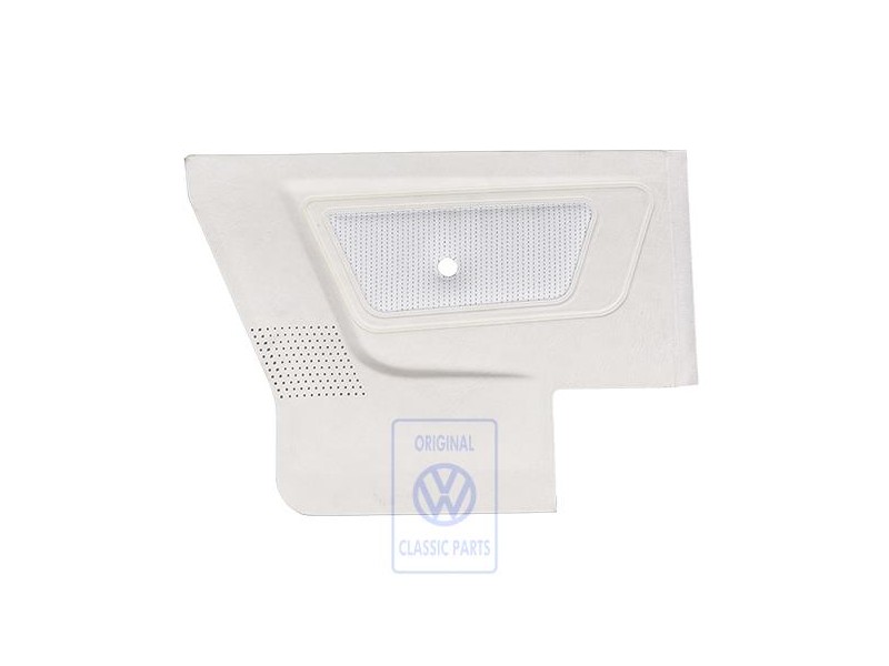 Original VW Side Trim (Leatherette) Lasky White - 155867044L 8YN