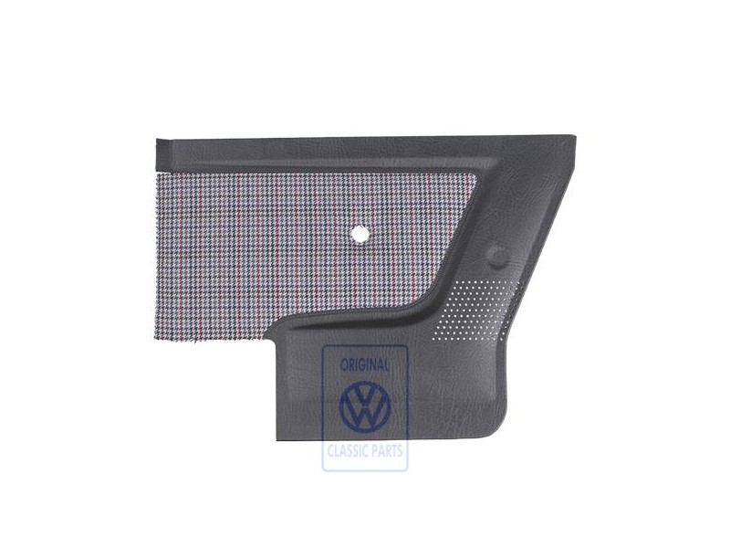 Original VW Side Trim (Fabric) Black - 155867044M XV2
