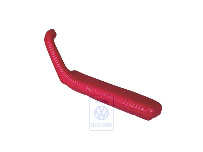 Original VW Armrest (Leather) Ember Red - 155867158 4MH