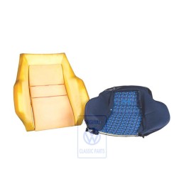 Original VW Backrest Cover (Fabric) Mauritius Blue - 155881770A AZL
