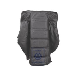 Original VW Backrest Cover (Leather/Leatherette) Black - 155881801BCAFB