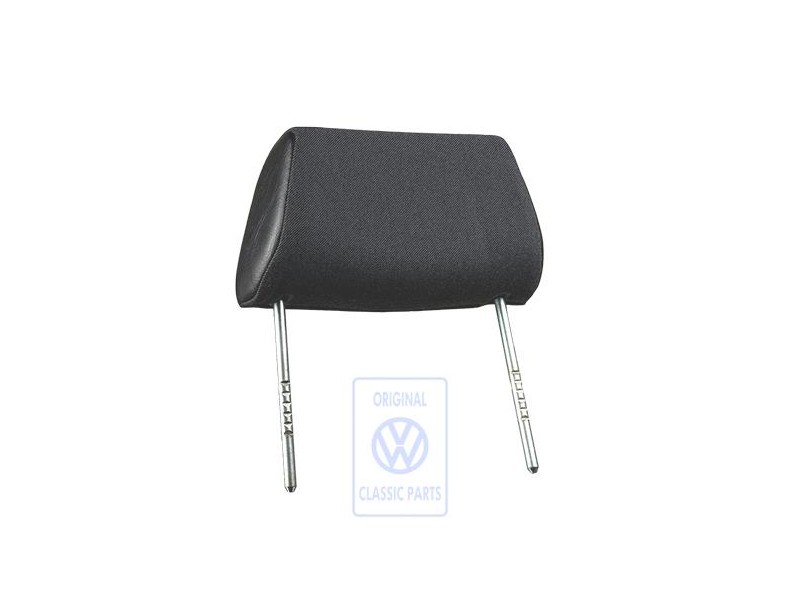 Original VW Head Restraint With Cover, Adjustable Black - 155881901ARAZP