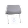 Original VW Head Restraint With Cover, Adjustable Dove Grey - 155881901ARAZR