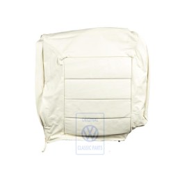 Original VW Backrest Cover (Leather) Lasky White - 155885805N 2YG