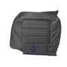 Original VW Backrest Cover (Leather) Black - 155885806E 1BX