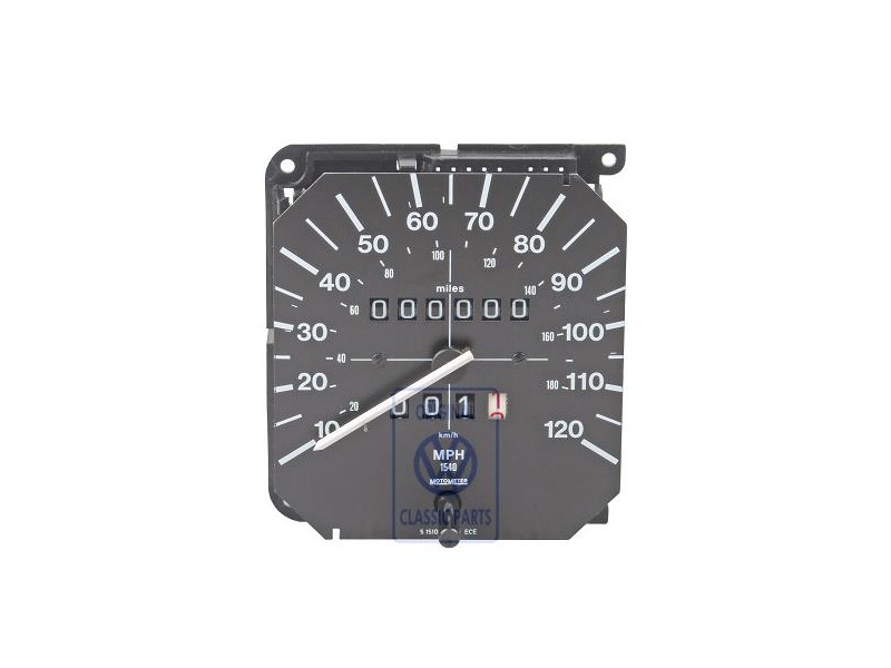 Original VW Speedometer With Mile Trip Recorder - 155957033