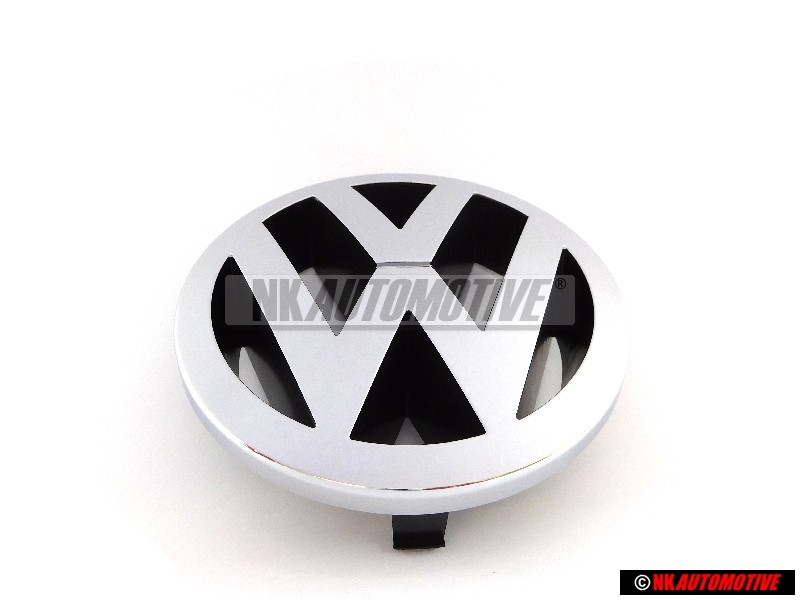 Original VW Front Grill Badge Emblem Chrome - 2D0853600 FDY