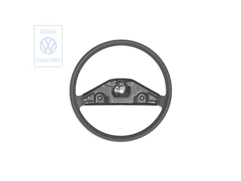 Original VW Steering Wheel With Deformation Element Satin Black - 171419091C 01C