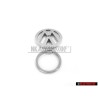 Original VW Logo Keychain Keyring Silver Chrome - 000087908