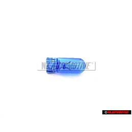 Original VW Bulb, Blue Glass - N 01775310