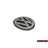 Original VW Front Hood Emblem Brilliant Chrome Dolomite Grey - 1C0853617A WV9