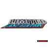 Original VW LIMITED LAST EDITION Panel Badge Emblem Multicolor - 255853679D CHY