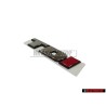 Original VW TDI Rear Badge Emblem Chrome Red - 7D0853675C EQW
