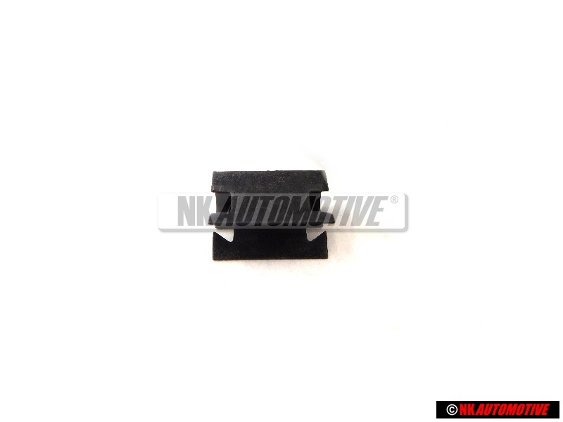 Original Audi Badge Emblem Clip Black - 8D9853645