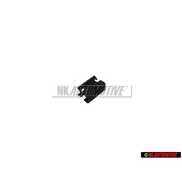 Original Audi Badge Emblem Clip Black - 8D9853645