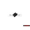 Original Audi Badge Emblem Clip Black - 8D9853645