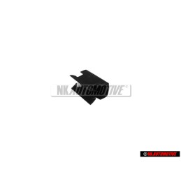 Original Audi Badge Emblem Clip Black - 8D9853645