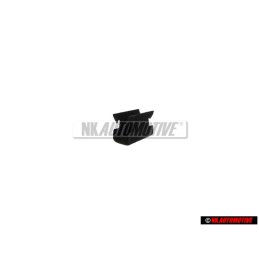 Original Audi Badge Emblem Clip Black - 8D9853645
