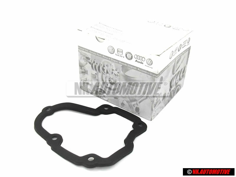 Original VW Transmission Gearbox End Cap Plate Gasket - 02A301215D