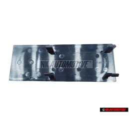 Original VW GTD Front Grill Badge Emblem Brushed Silver - 171853679D