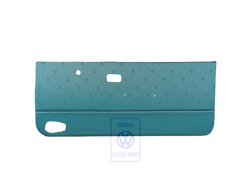 Original VW Door Panel Black/Green - 155867016BR5YC
