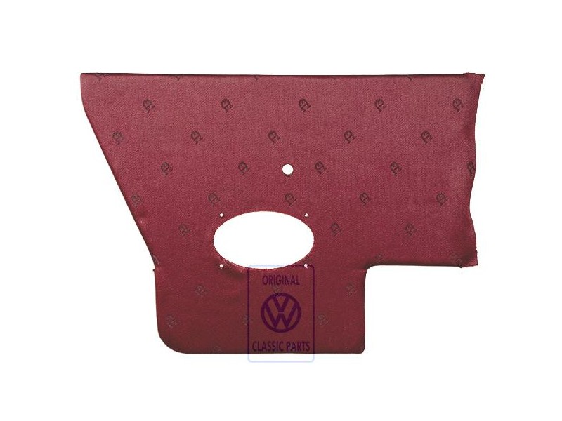 Original VW Side Panel Trim Red Green - 155867043AL6YC