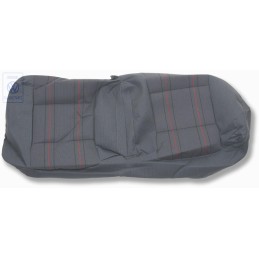 Original VW Seat Covering (Fabric) Grey/Red - 155885405ANWE9