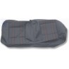 Original VW Seat Covering (Fabric) Grey/Red - 155885405ANWE9