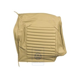 Original VW Backrest Cover (Leather) Bedouin (Brown) - 155885805AR8VX