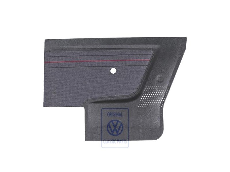 Original VW Side Panel Trim Grey/Red - 155867044N XV5
