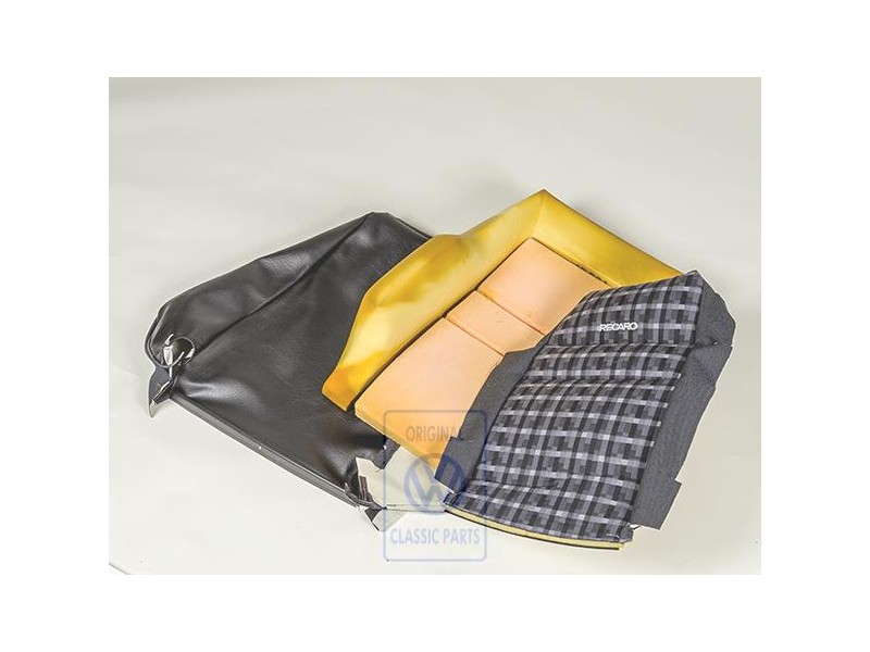 Original VW Backrest Cover (Fabric) Black - 155881770A AZK