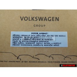 Original VW data Plate - 6U0010089C