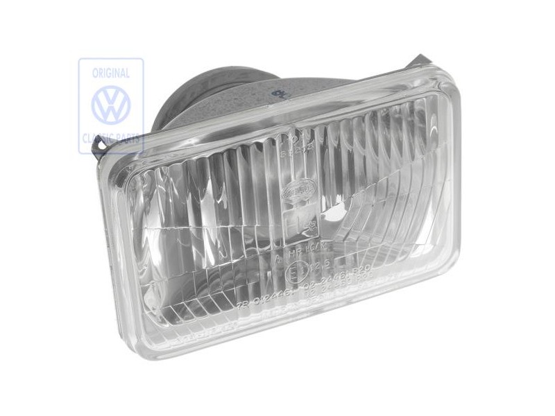 Original VW Headlight Insert, Dipped Beam - 437941663