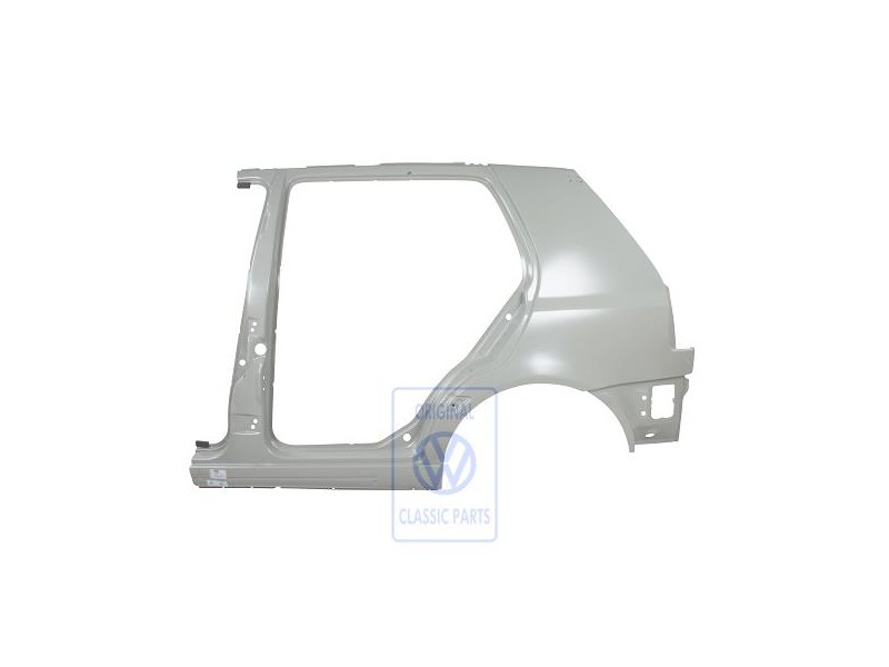 Original VW Sectional Part - Side Panel With B-Pillar - 1H4809837