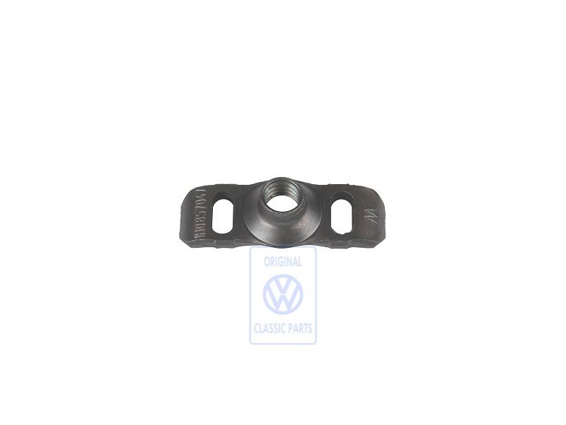Original VW Threaded Plate - 1H0857047