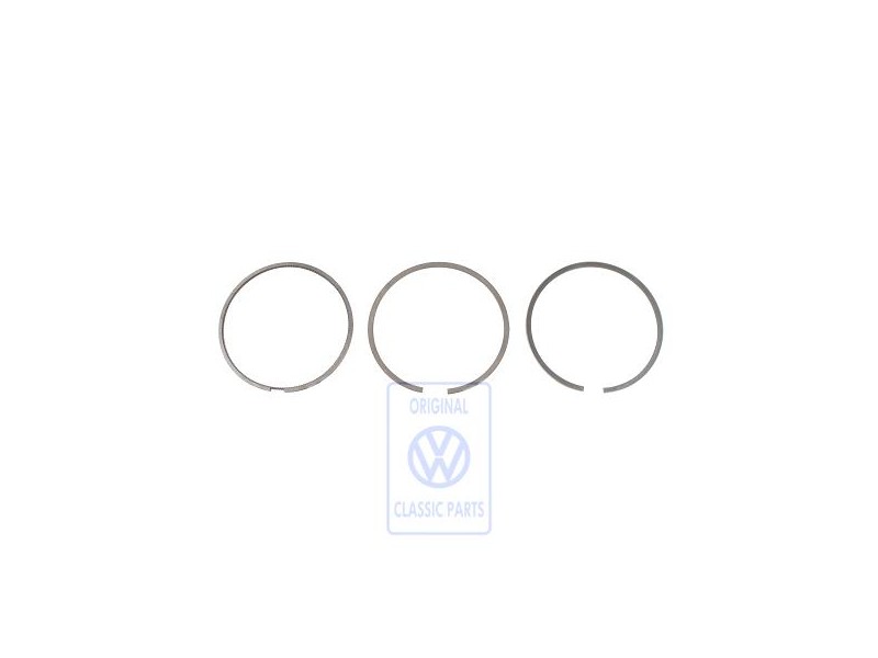 Original VW 1 Set: Piston Rings (Oversize) - 030198155A