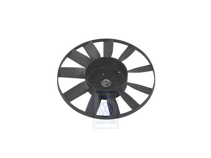 Original VW Fan Wheel With V-Belt Pulley - 1H0959465D