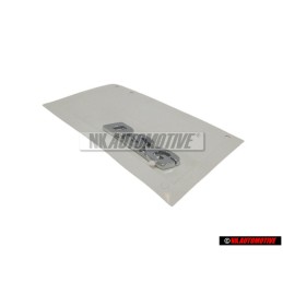 Original VW DSG Rear Trunk Boot Badge Emblem Chrome - 1J0853675AL739