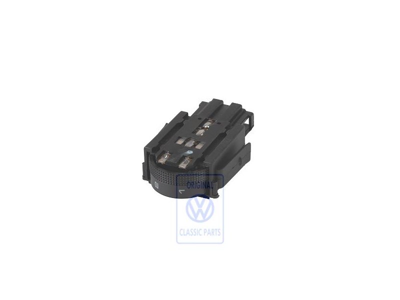 Original VW Switch For Headlight Range Control - 1H6941333C
