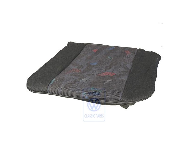 Original VW Seat Cover (Cloth/Leatherette) Black - 1H0885405ABDSF