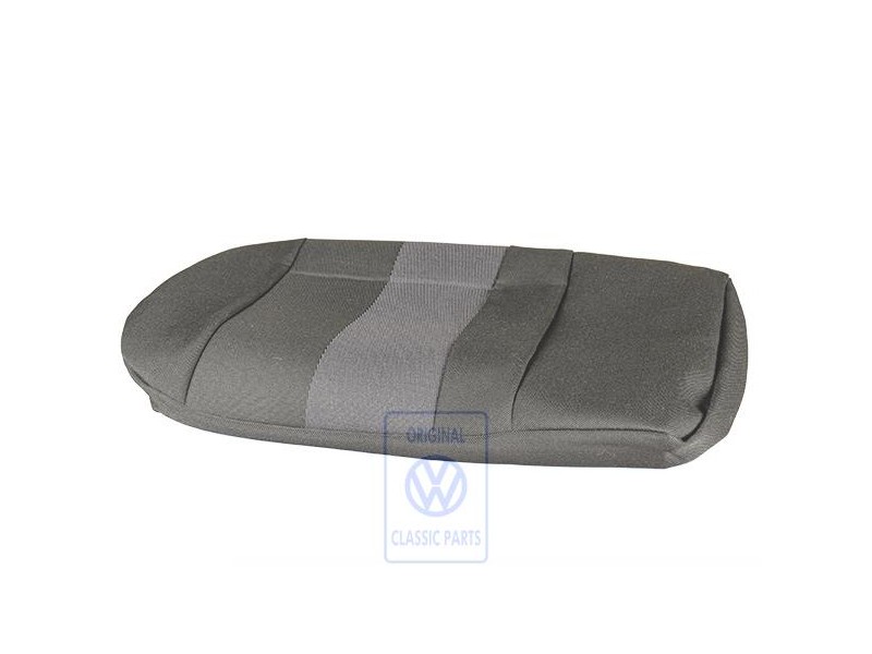 Original VW Seat Cover (Cloth/Leatherette) Black/Grey - 1H0885406ASFGX