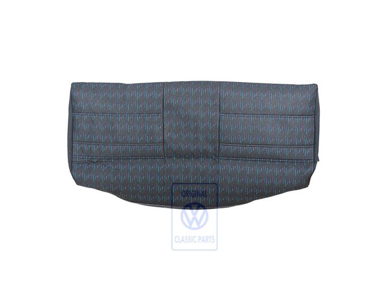 Original VW Backrest Cover (Fabric) Black - 1H0885805EBGJR